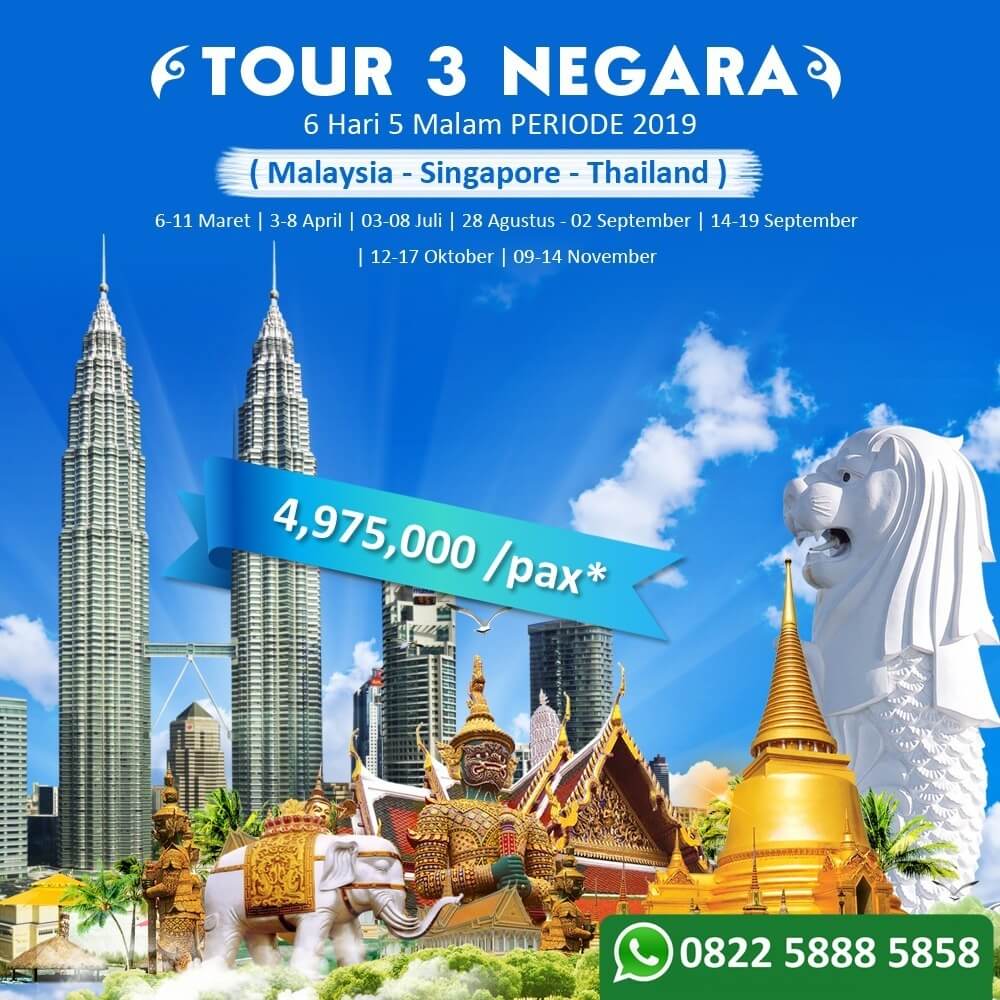 paket tour malaysia singapore
